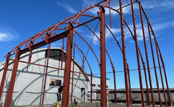 在庫車両の点検風景（釧路編）
